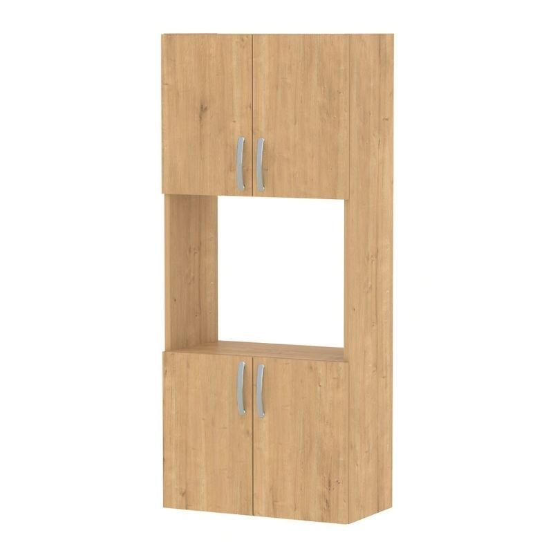 Ντουλάπα Κουζίνας Armado Χρώμα Sapphire Oak 60x32x140εκ.
