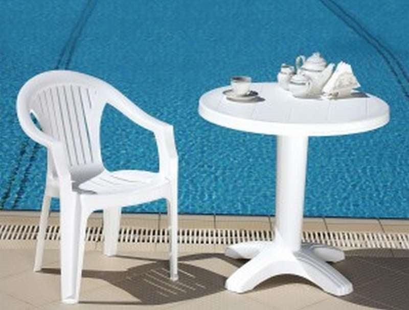 Πολυθρόνα Κήπου Λευκή