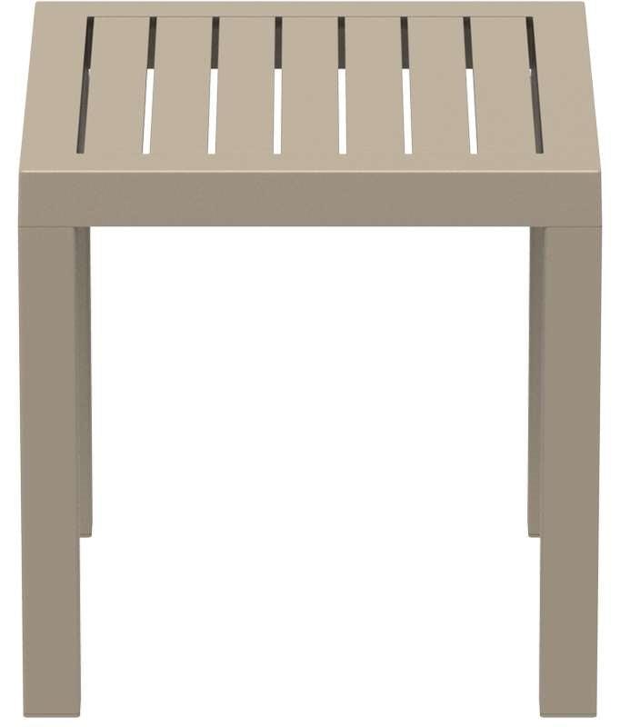 OCEAN TAUPE ΤΡΑΠΕΖΙ 45Χ45Χ45εκ. ΠΟΛ/ΝΙΟΥ
