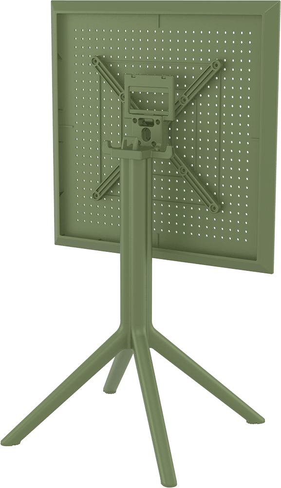 SKY OLIVE GREEN 60Χ60X74εκ. ΤΡΑΠΕΖΙ ΠΤΥΣ/ΝΟ ΠΟΛ/ΝΙΟΥ