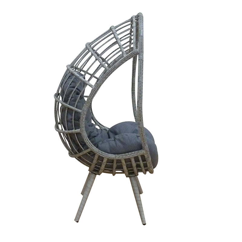 NEST31 SENIOR ΑΝΘΡΑΚΙ 90X68X150εκ. ΠΟΛΥΘΡΟΝΑ ΜΕΤΑΛΛΙΚΗ