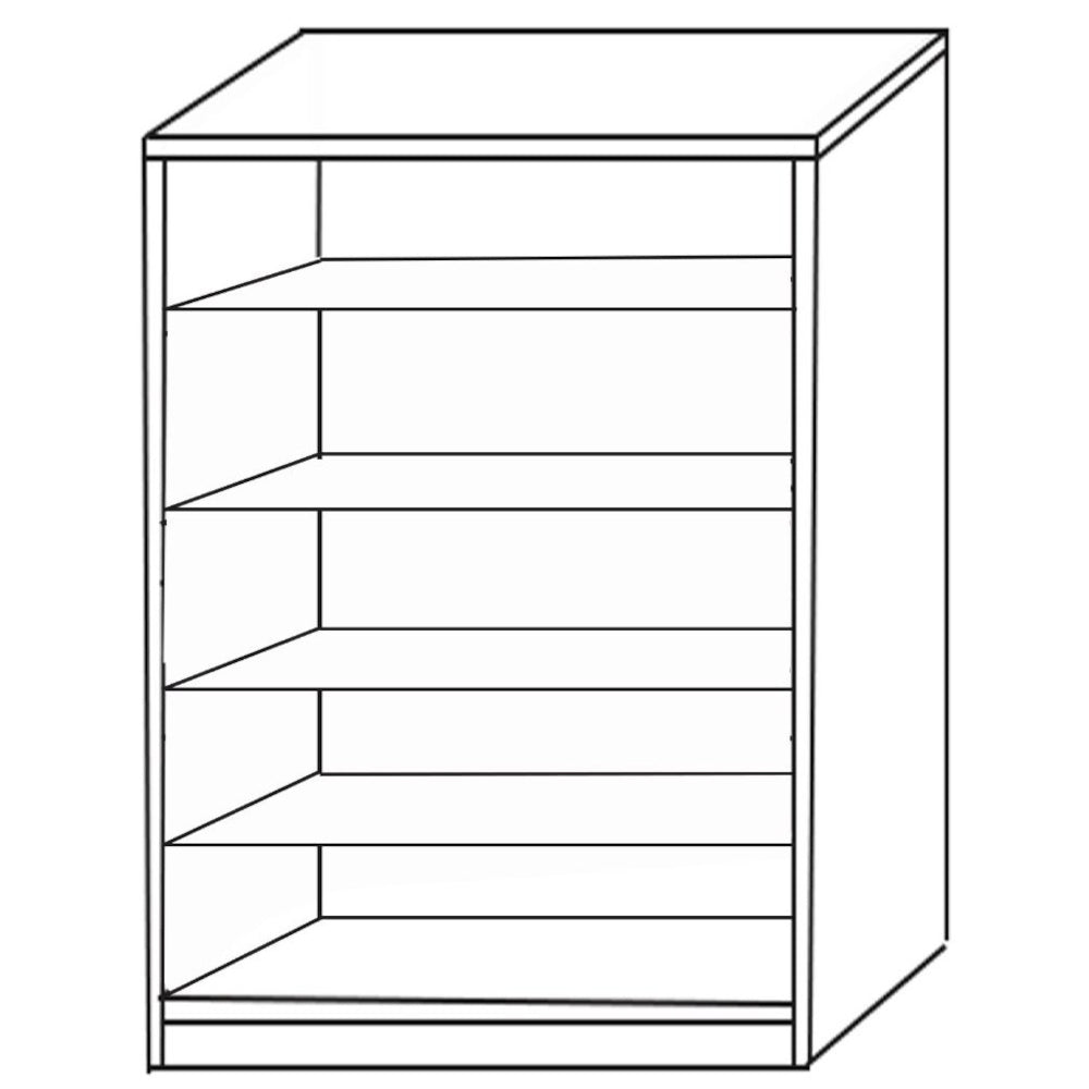 Παπουτσοθήκη ArteLibre KOKUTAN Φυσικό Χρώμα 80x33x120cm