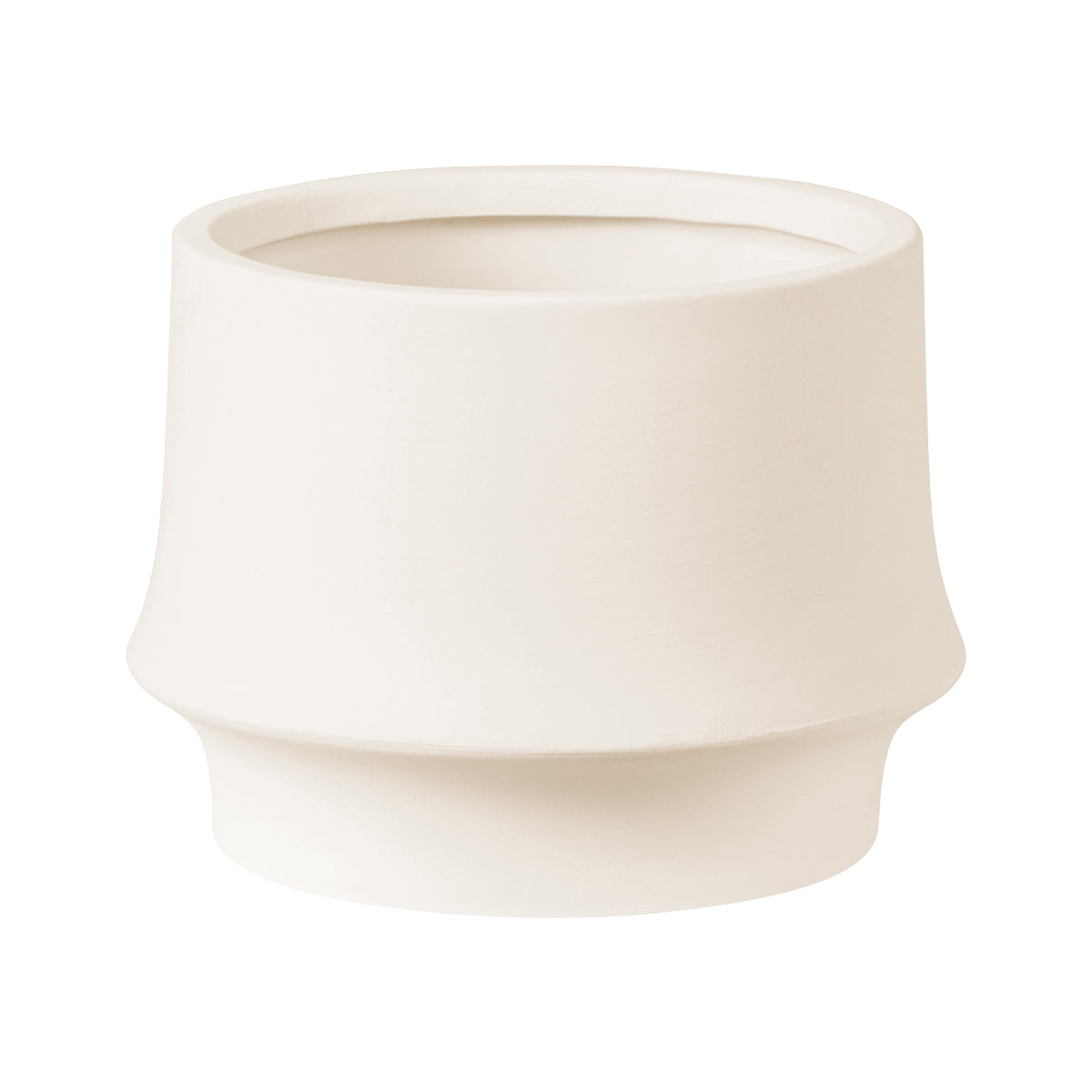 Artificial Garden Venice Πήλινο Κεραμικό Κασπώ Γλάστρα - Flower Pot Μπεζ Φ17Cm X Υ15Cm