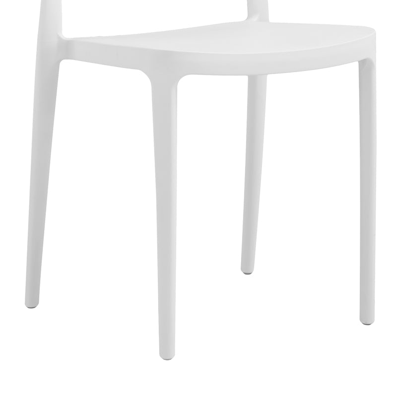 Εργονομική Καρέκλα Amvroan  με UV protection λευκό pp 51x49x79.5εκ
