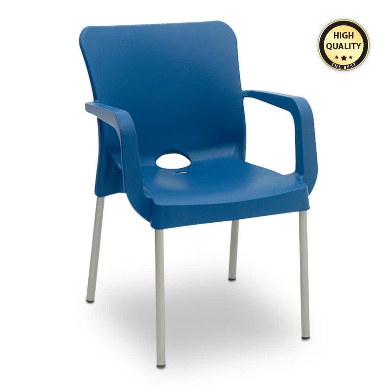 Αναπαυτική Καρέκλα Κήπου Terry - Σκούρο Μπλε - 55x54x81εκ.