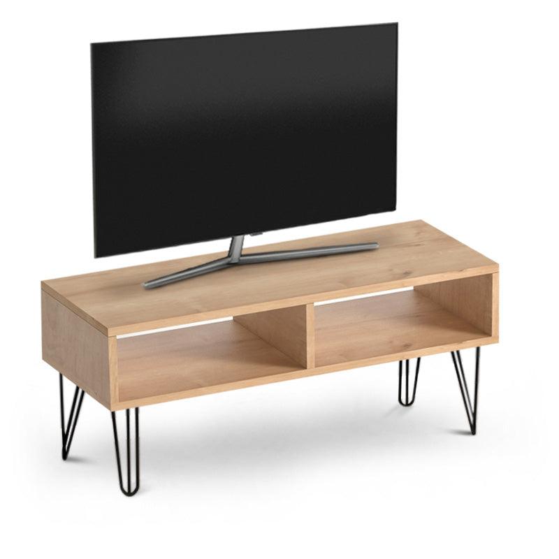 Έπιπλο Τηλεόρασης Fiona Από Μελαμίνη Χρώμα Oak 90x30x41εκ.