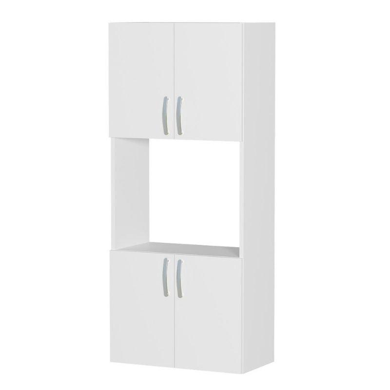 Ντουλάπα Κουζίνας Armado Χρώμα Λευκό 60x32x140εκ.