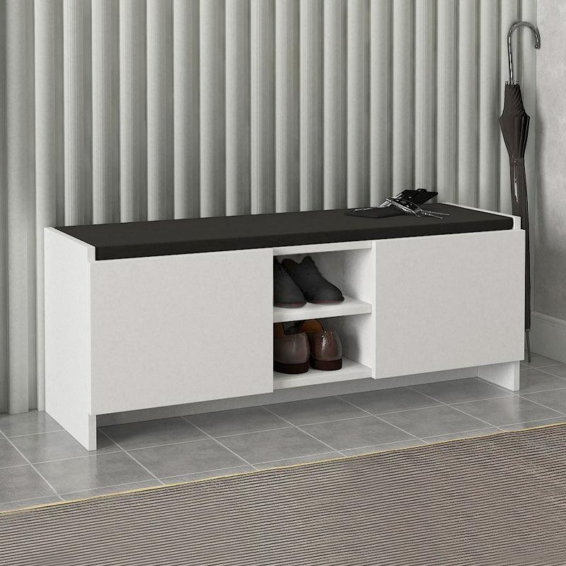 Παπουτσοθήκη Verly Χρώμα Λευκό 110x33,2x43εκ.
