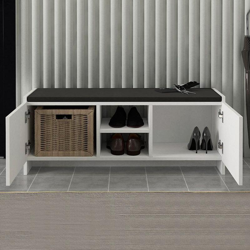 Παπουτσοθήκη Verly Χρώμα Λευκό 110x33,2x43εκ.