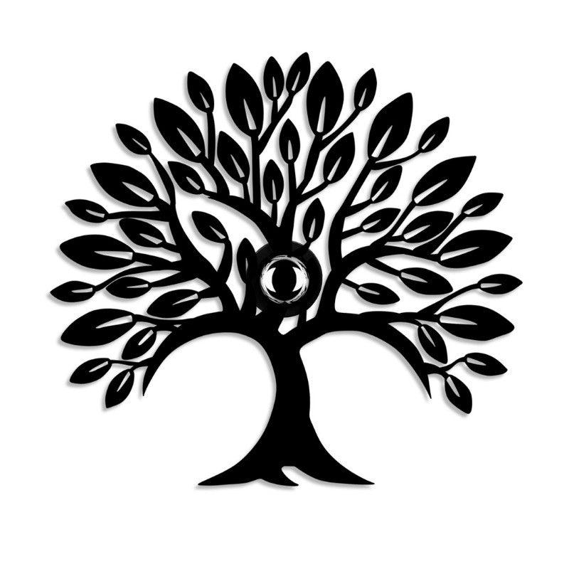 Απλίκα Τοίχου Tree E27 Μεταλλική Χρώμα Μαύρο 50x9x46εκ.