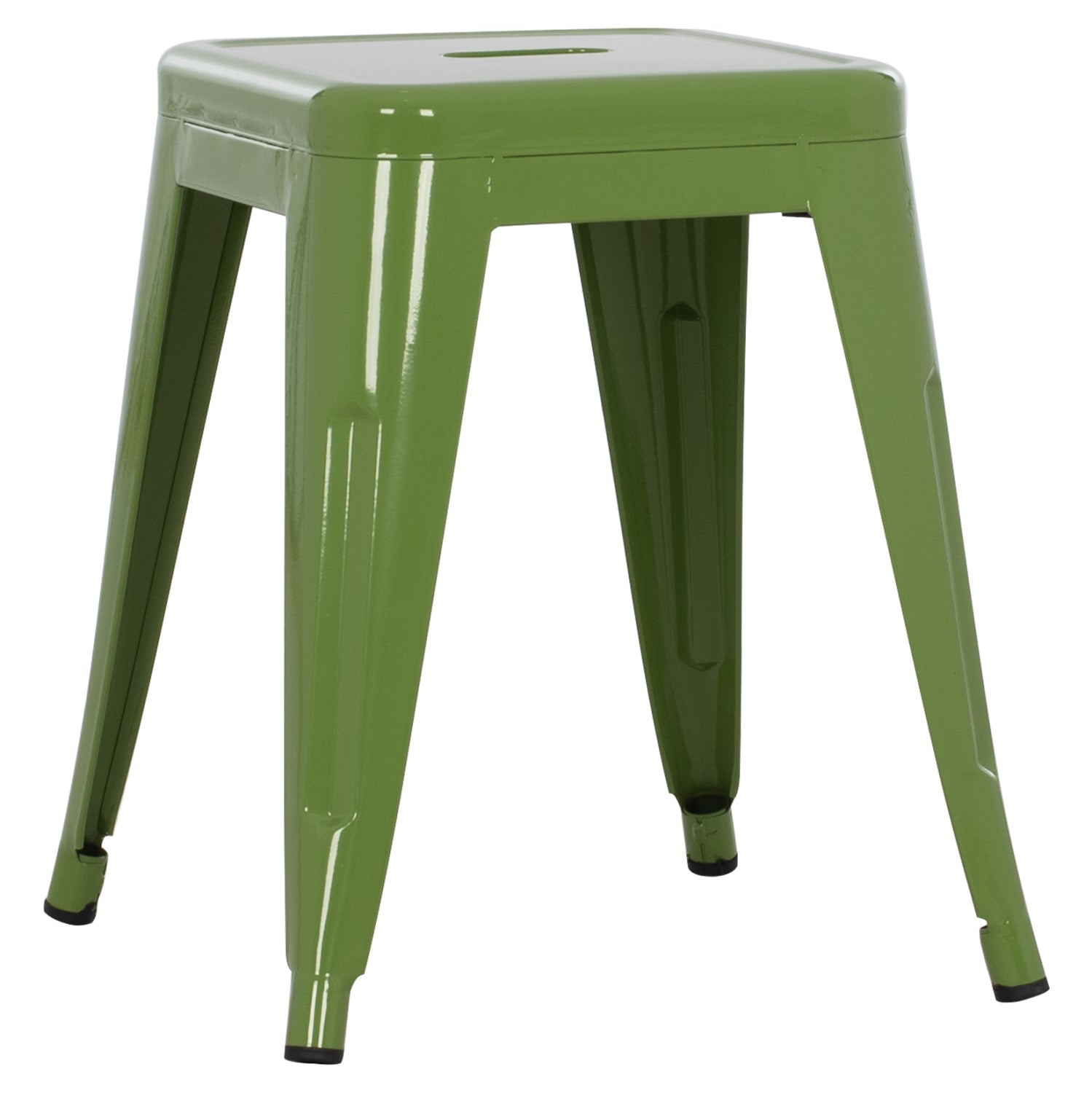 Σκαμπο Μεταλλικο Melita Σε Light Olive Green Χρωμα 37X37X45Υεκ.